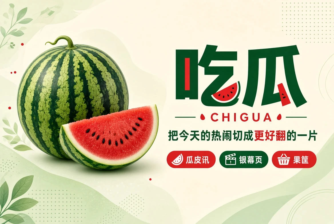 吃瓜热门话题与资讯封面